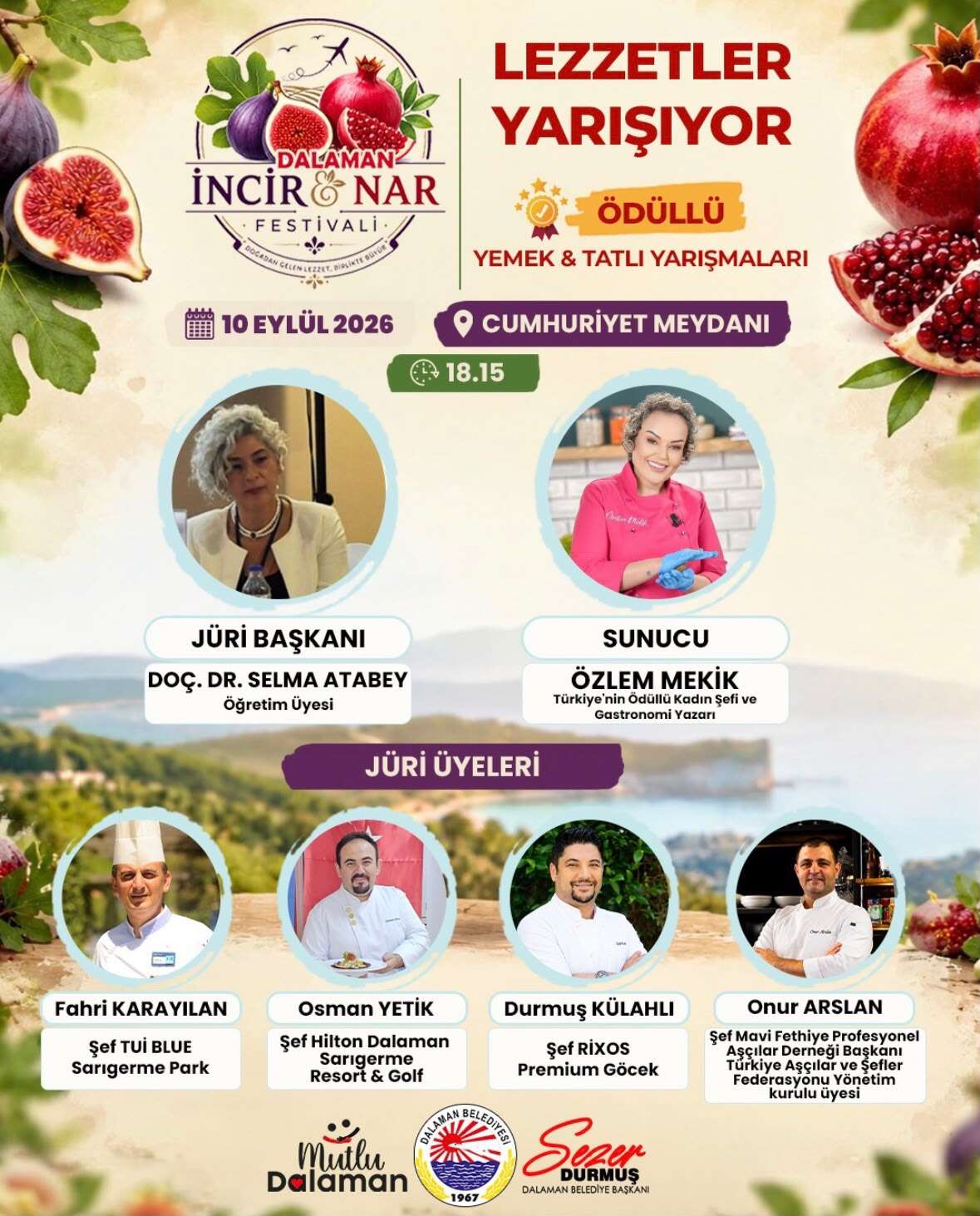 5. Dalaman İncir ve Nar Festivali 8 Eylül’de Başlıyor 2